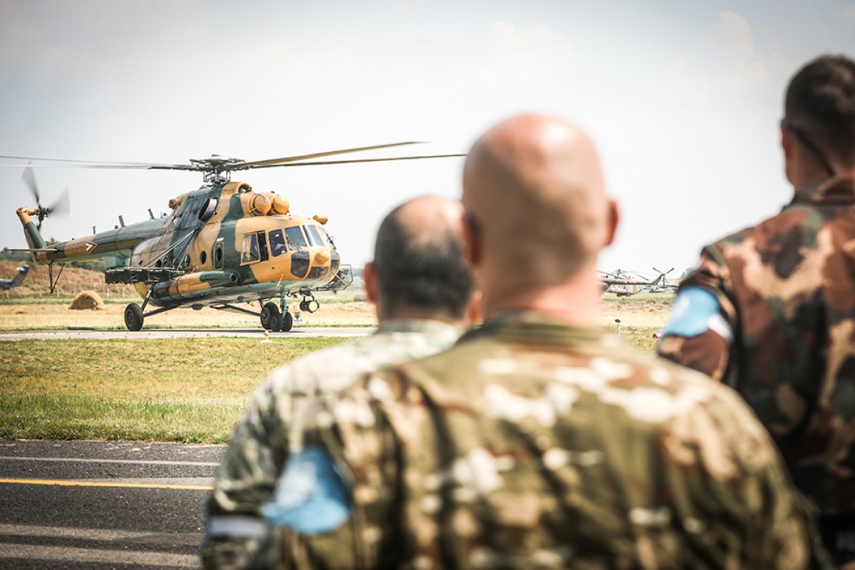 Légi felderítési gyakorlat - Videó