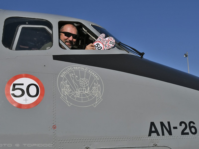Rendhagyó An-26-os repülés, avagy hívójele ´´Plus Fifty´´