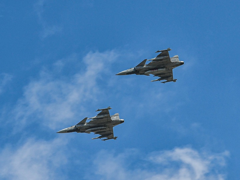 Baltic Air Policing - Többször is riasztották a Gripeneket