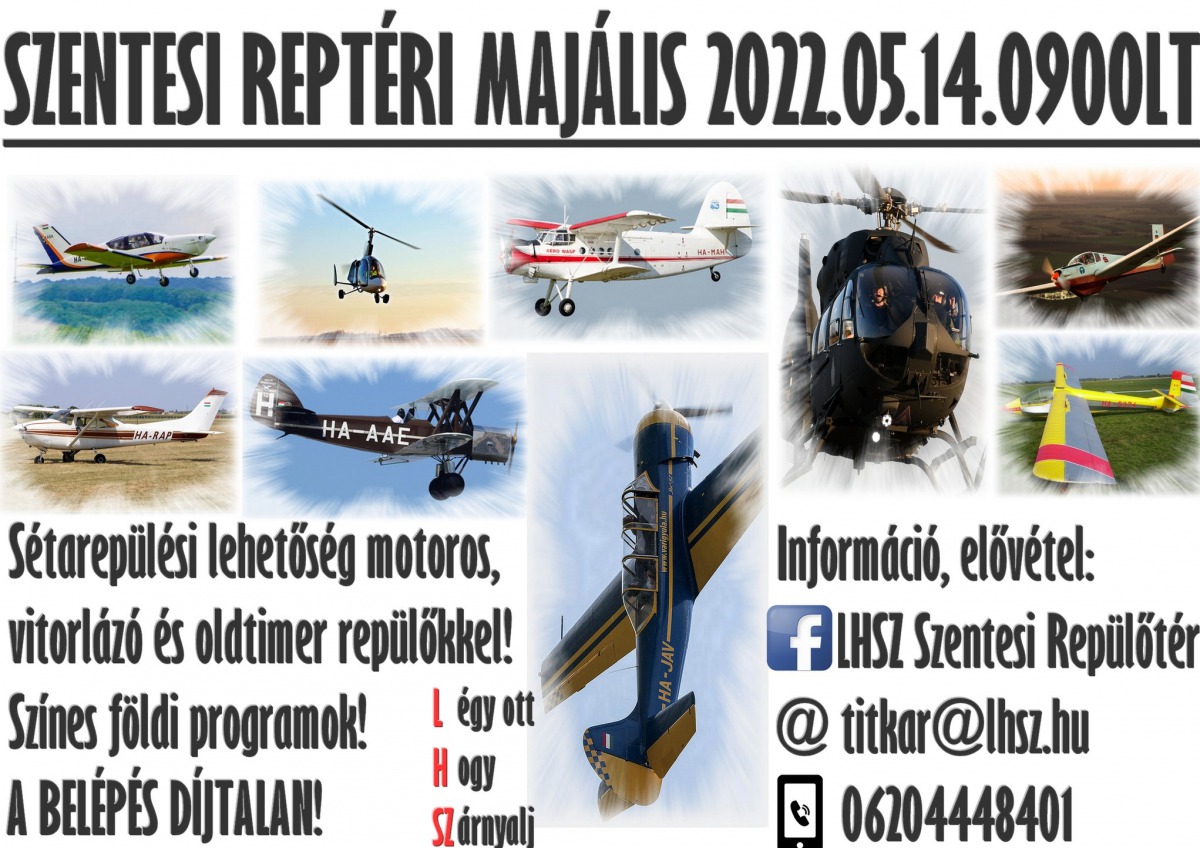 Programajánló - Szentesi Reptéri Majális 2022