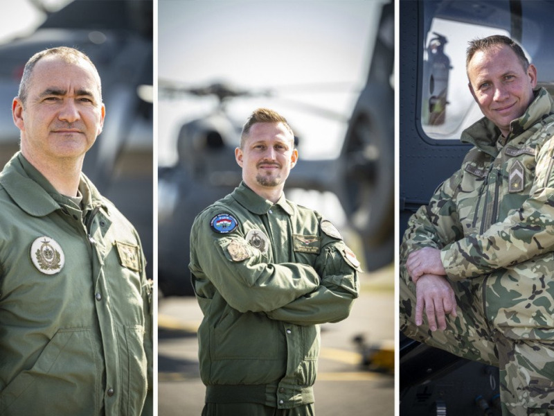 Beszélgetés a KFOR Helikopter Elemnél szolgált magyar katonákkal