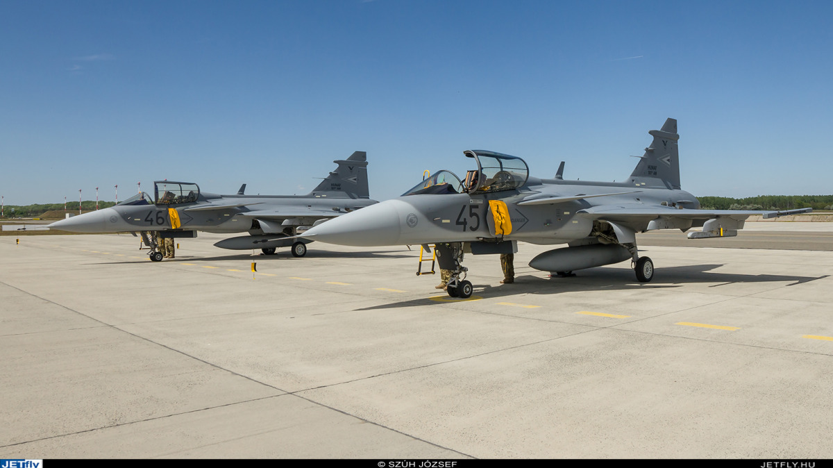 KÉPGALÉRIA - Bővült a Magyar Légierő Gripen flottája